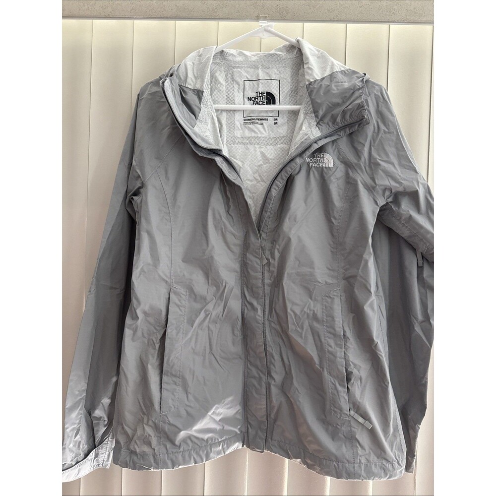 The North Face Dry-Vent Women's Grey Jacket Sz Med